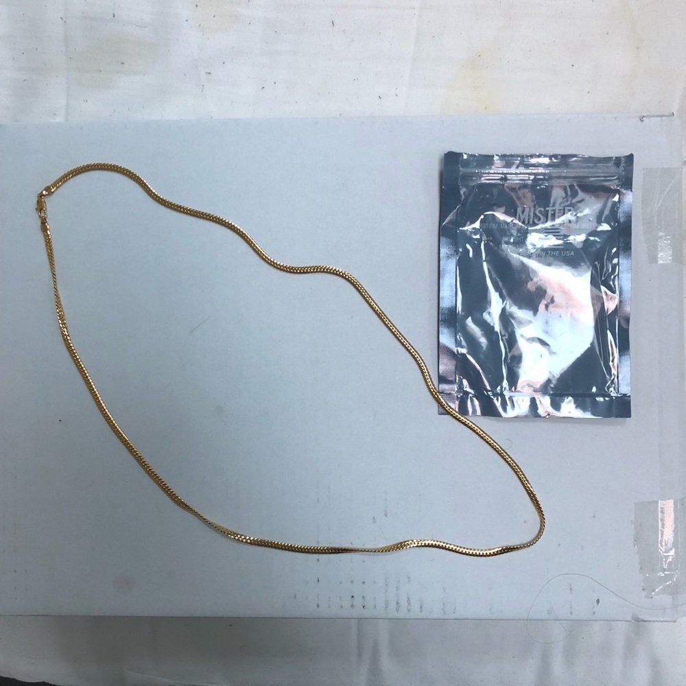 Gold snake chain from Urban Outfitters